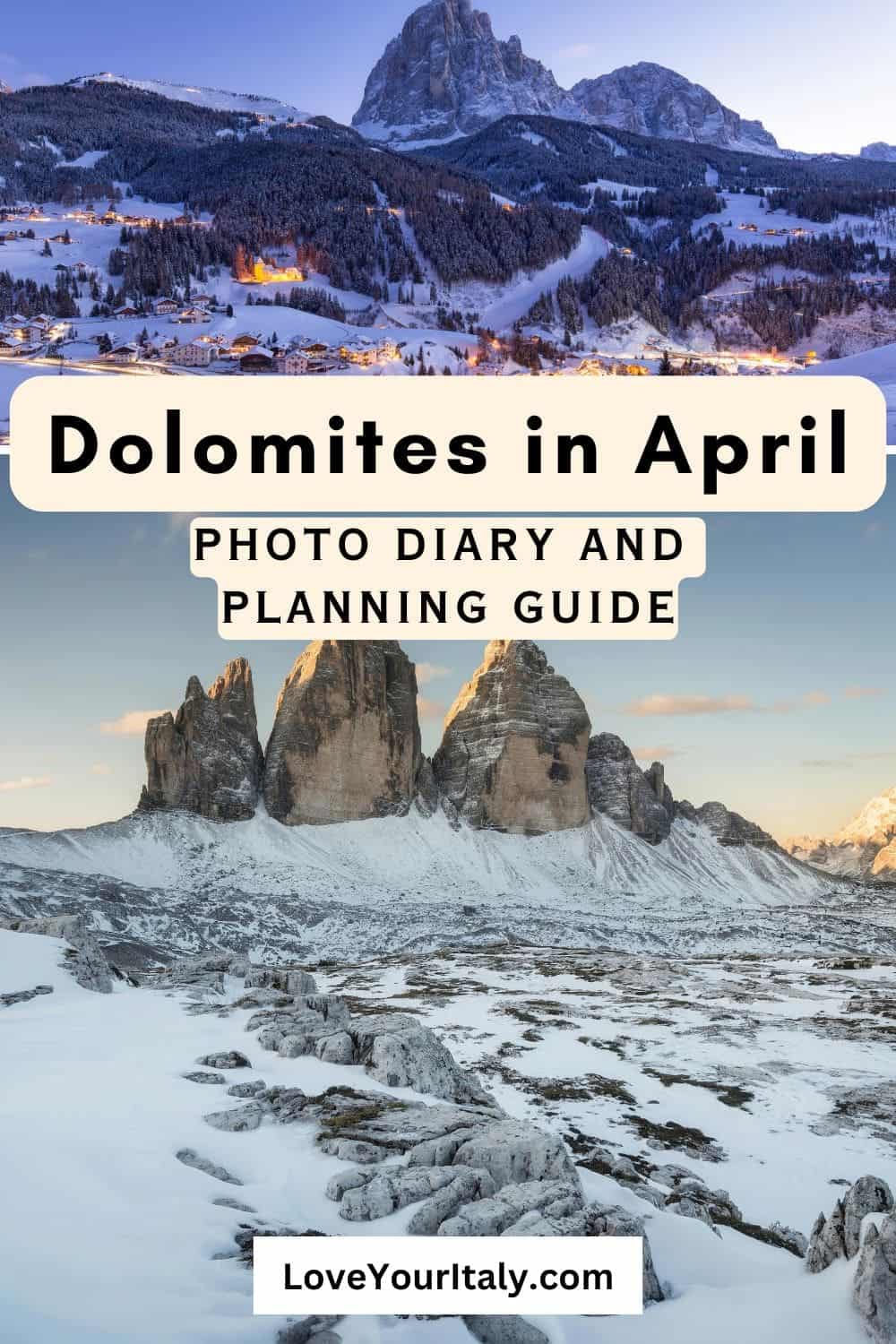 Dolomites In April: Perfect 2-Day Itinerary + What To Expect 61 Dolomites, Italy in April | Are you thinking of going to the Dolomites in April? Learn all you need to know for planning: can you hike in April? Where to stay? How to get around? And so much more! | April in dolomites | dolomites travel | dolomites italy apres ski