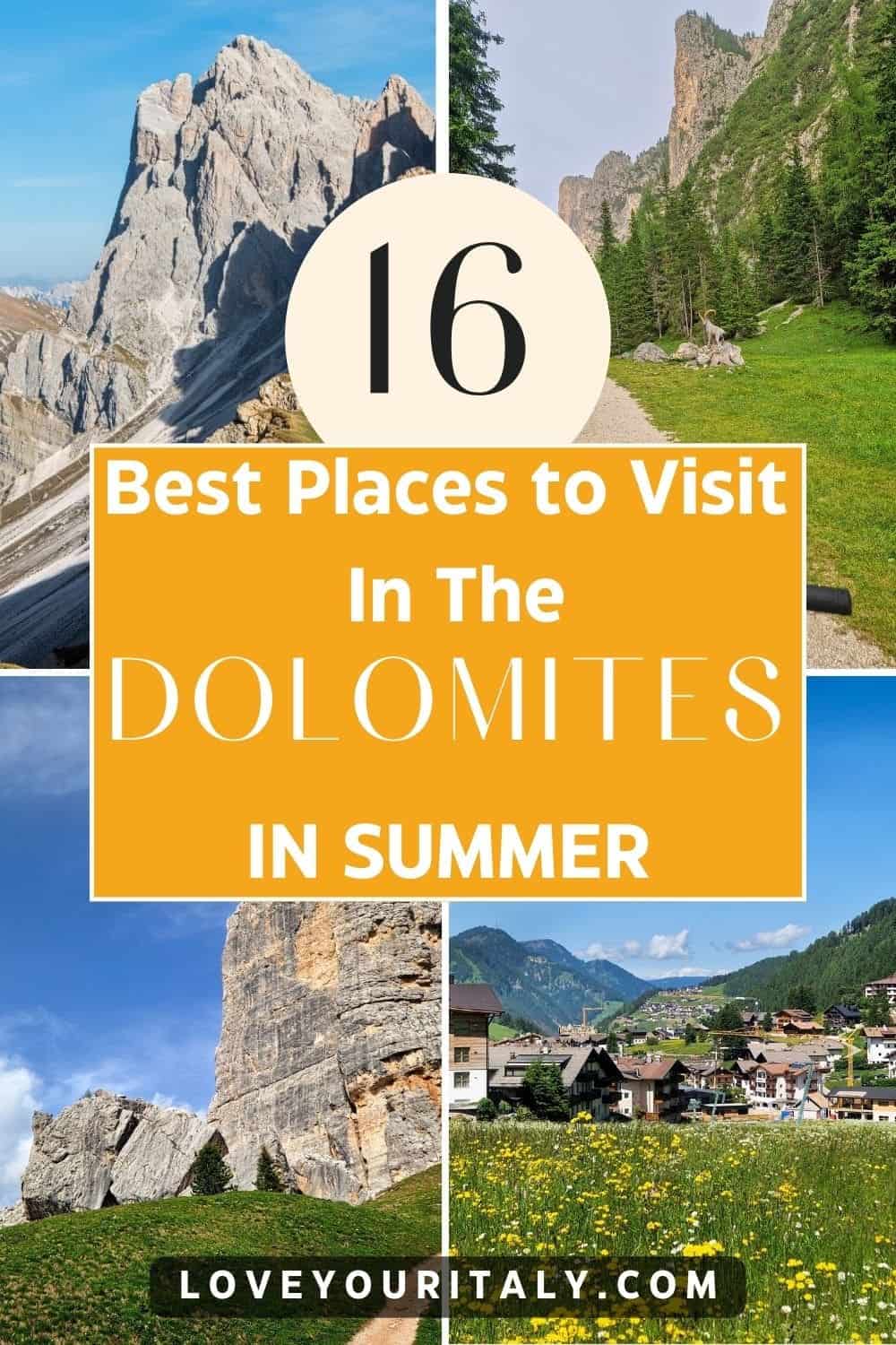 16 Best Places To Visit In The Dolomites In Summer 62 Dolomites in Summer | Are you looking for the best places to visit in the Dolomites in Summer? I've got the summer locations and activities here! | Dolomites italy photography summer | dolomites summer italy